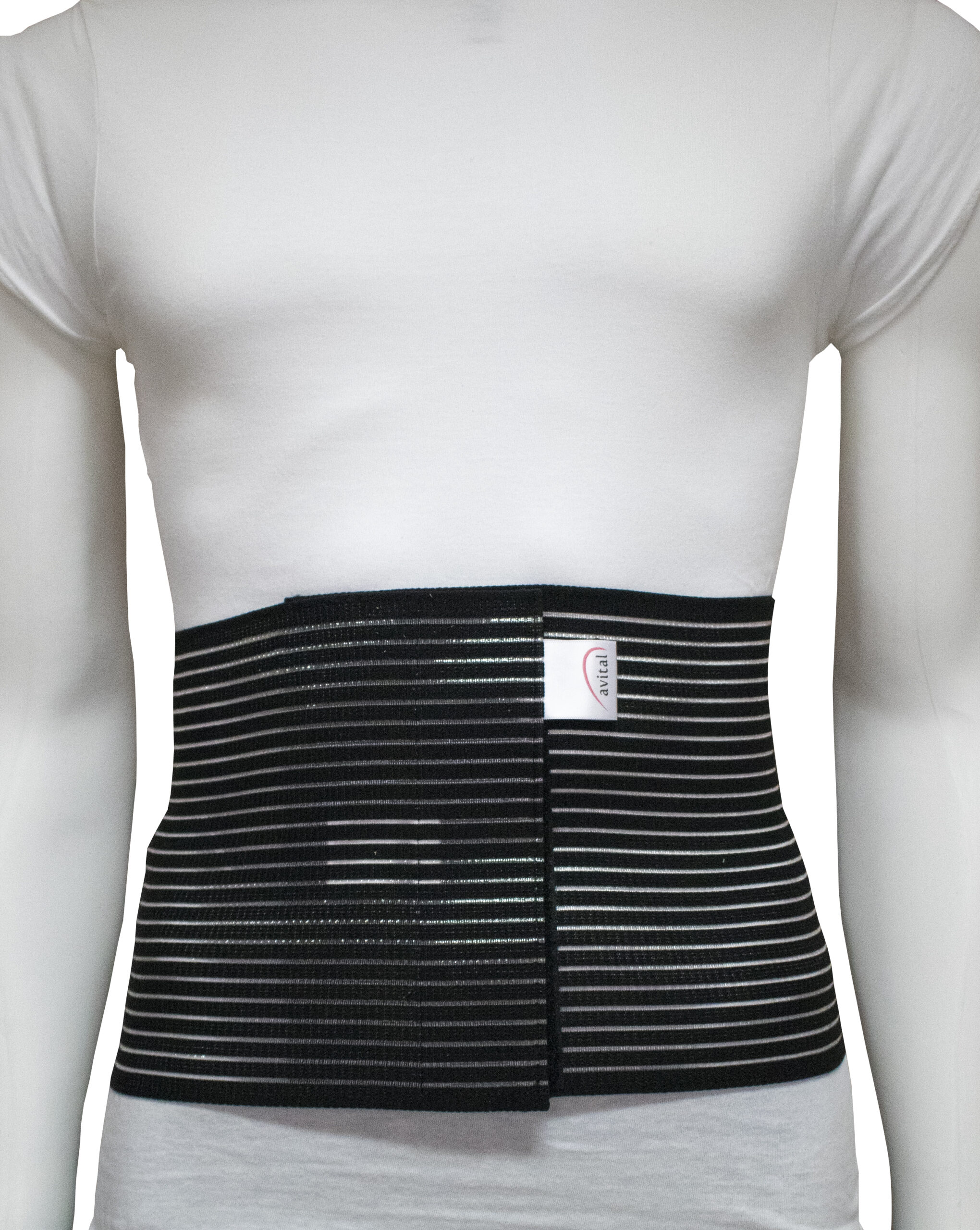 CORSET ABDOMINAL AVITAL NEGRU 200MM NR.2 (ingust)