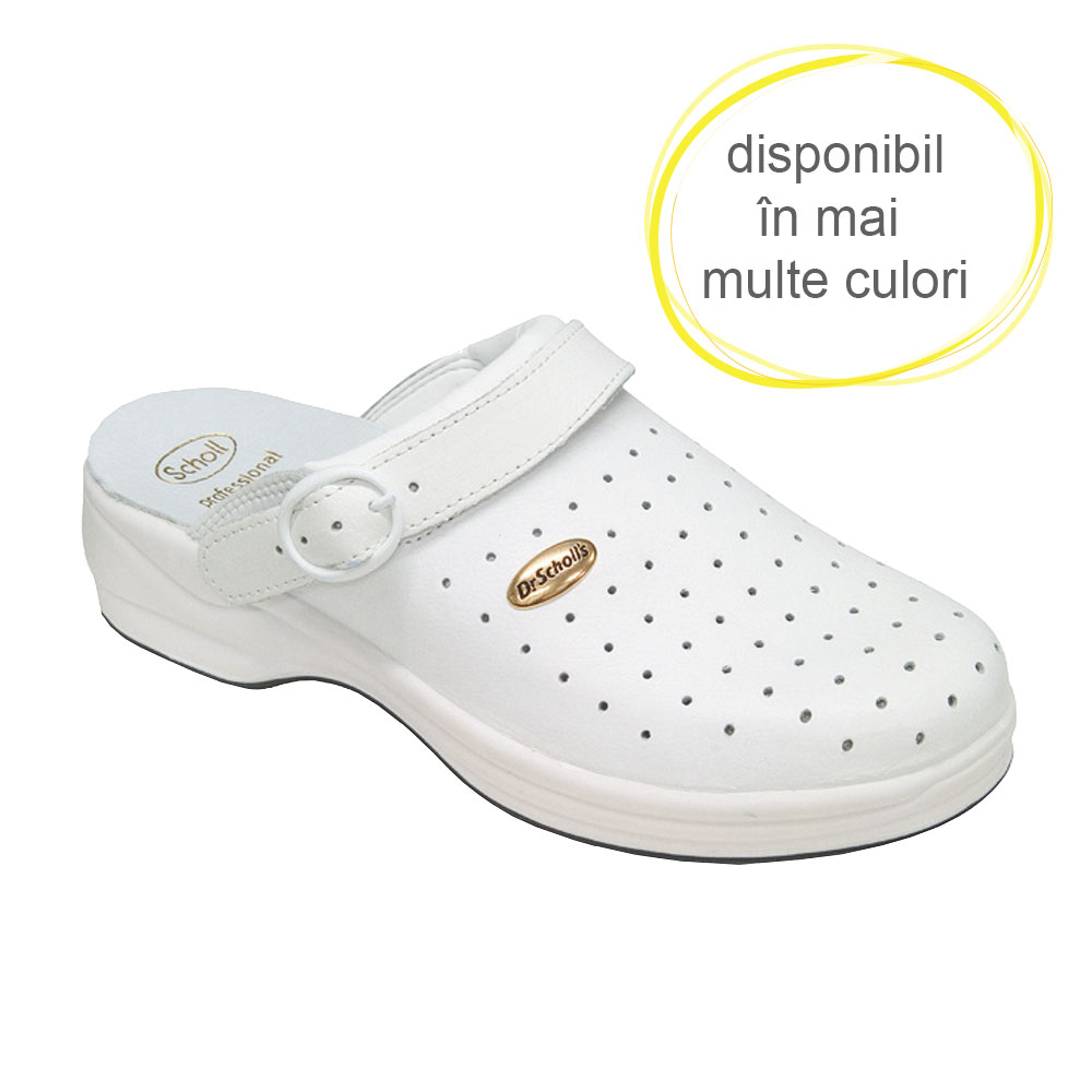 SCHOLL BONUS CU PERFORATII WHITE 41