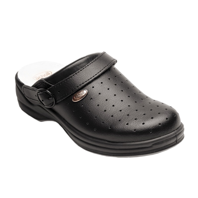 SCHOLL BONUS CU PERFORATII NEGRU 36