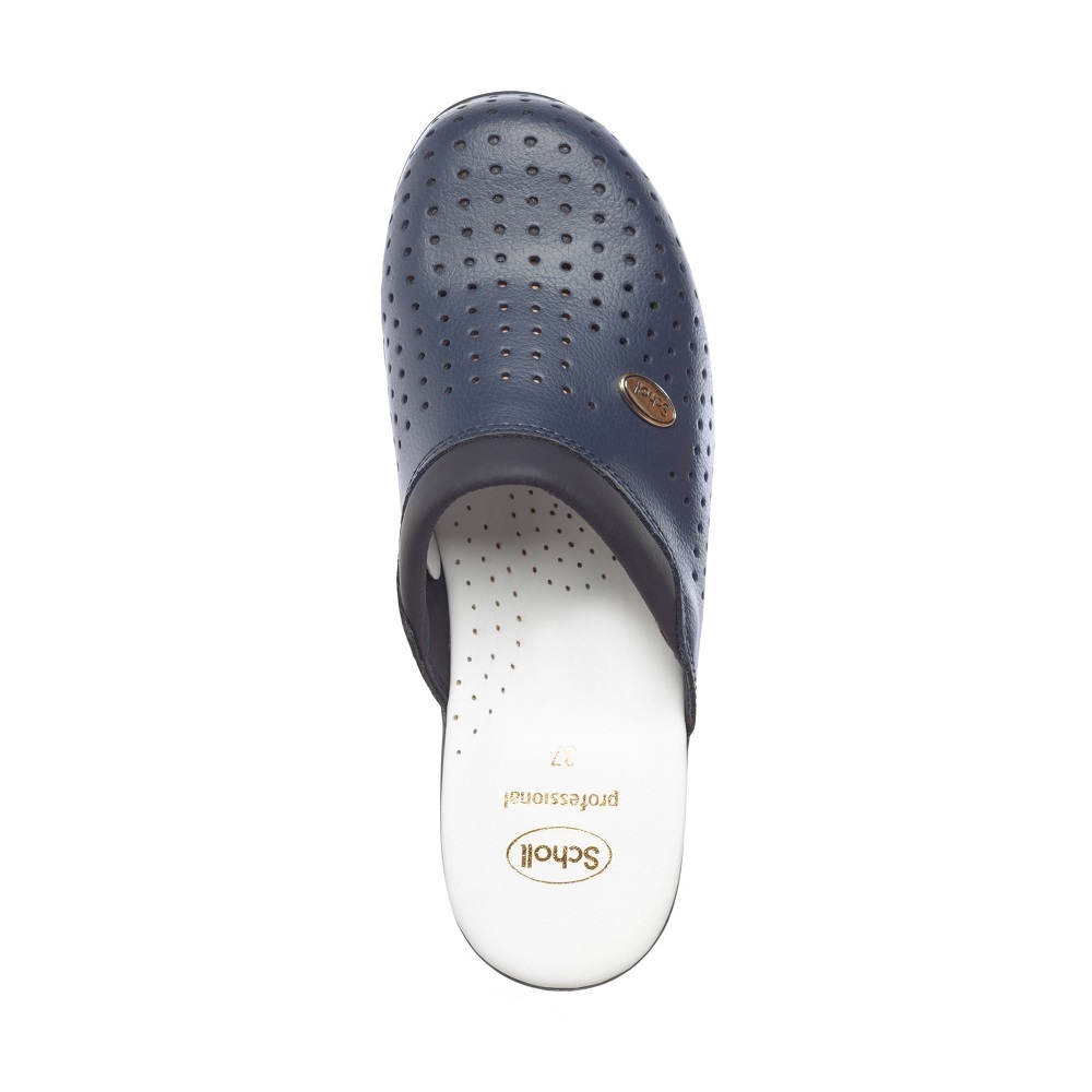 SCHOLL CLOG BACKGUARD NAVY 46