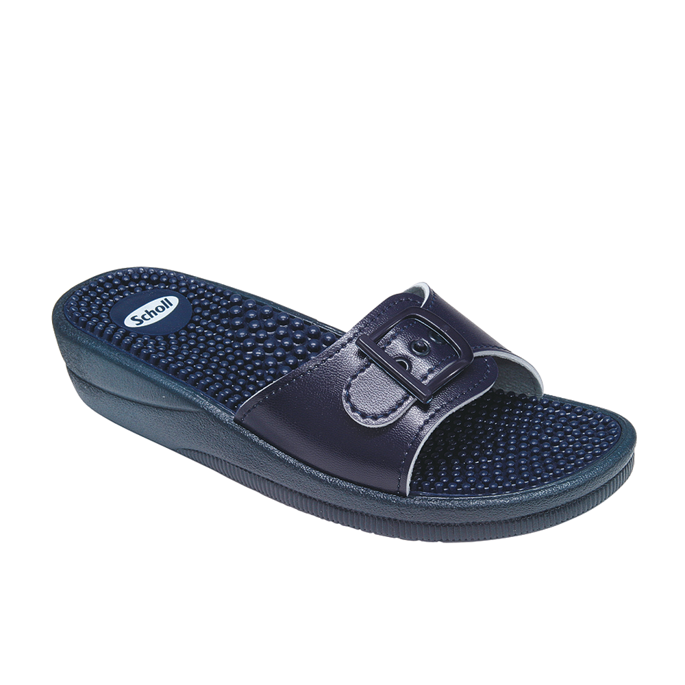 SCHOLL NEW MASSAGE NAVY BLUE 40