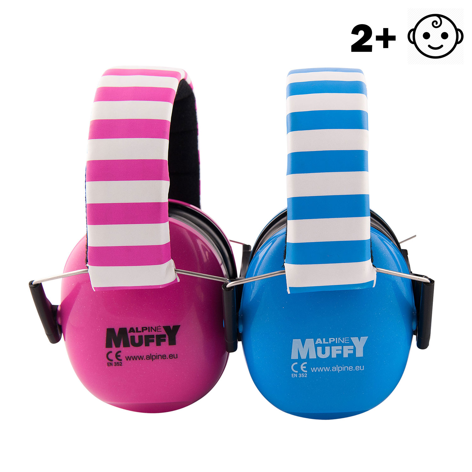 CASTI ANTIFONICE ALPINE BABY MUFFY ALBASTRU