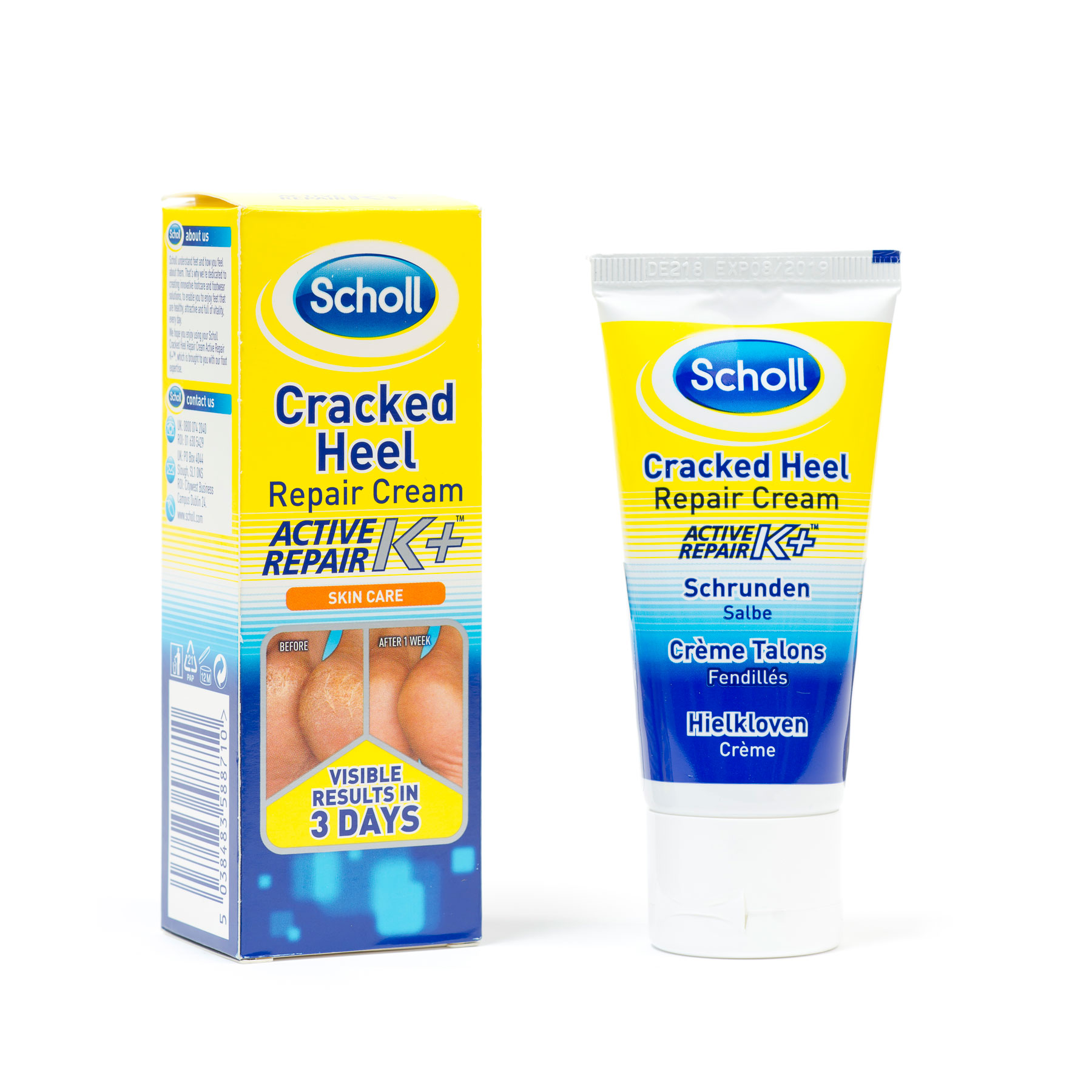 SCHOLL CREMA CALCAIE CRAPATE CU KERATINA 60ML
