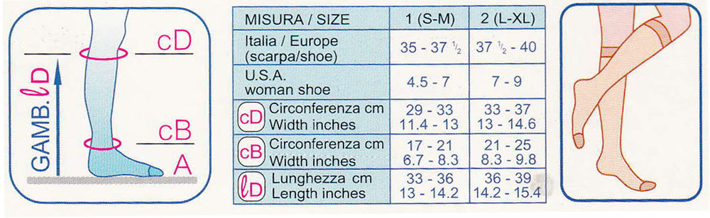 CIORAPI PREV. S468 PANA LA GENUNCHI 40DEN DAINO 1