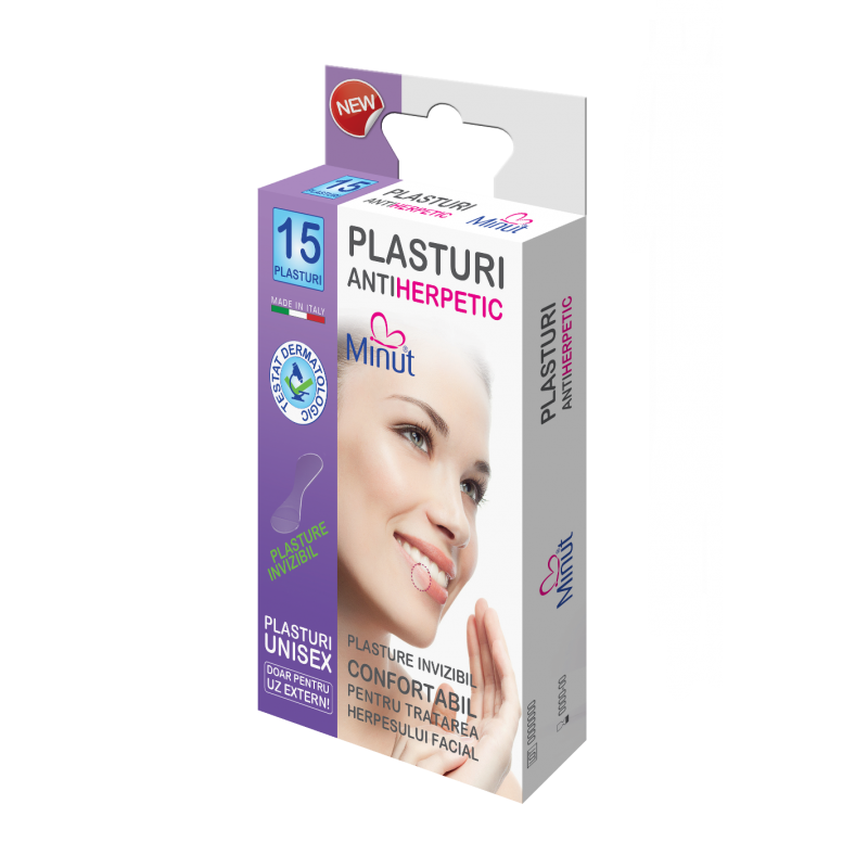 PLASTURI ANTIHERPETIC MINUT 15buc/cut