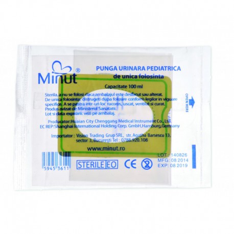 PUNGA URINARA PEDIATRICA MINUT
