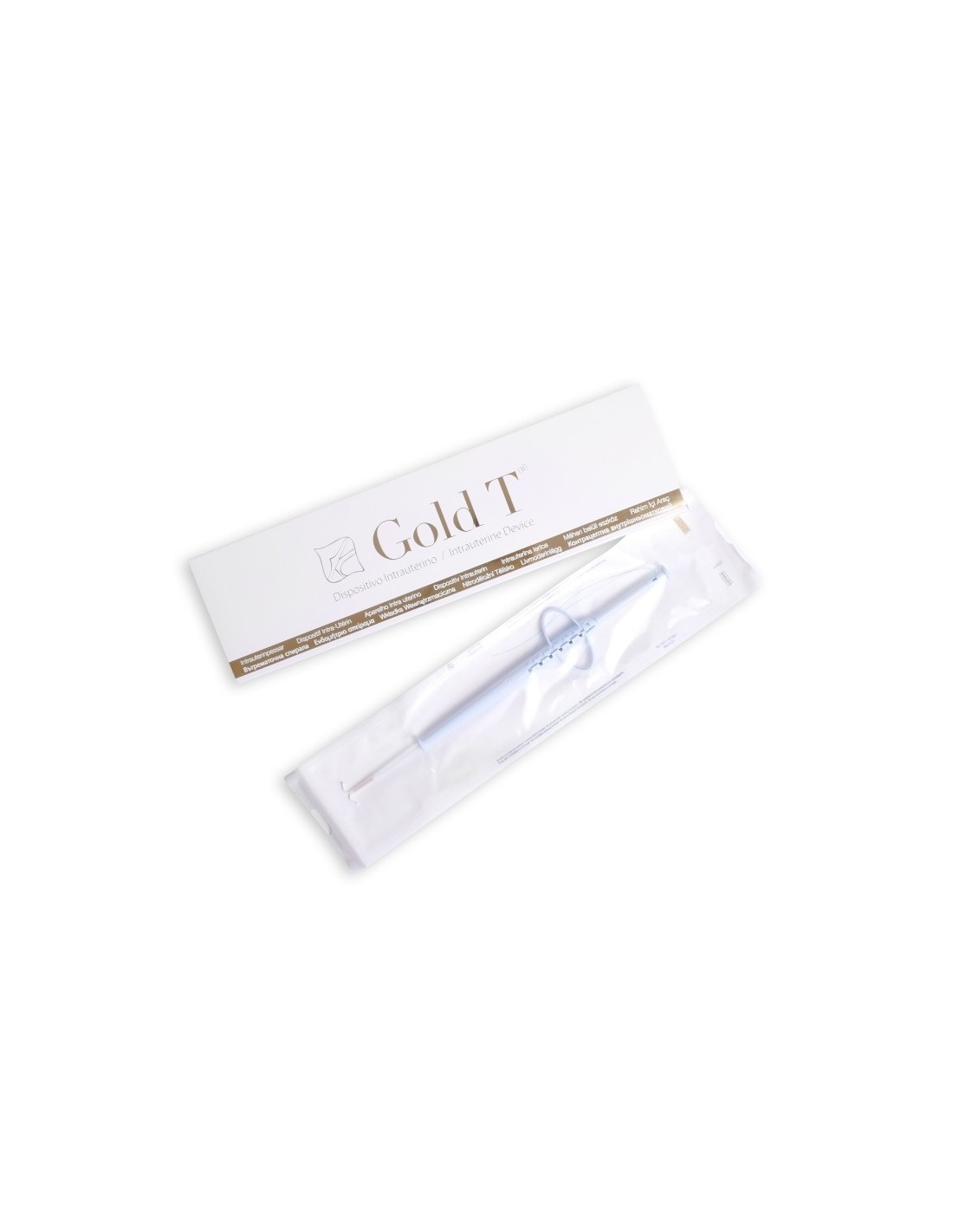 STERILET CU FIR AUR - GOLD T