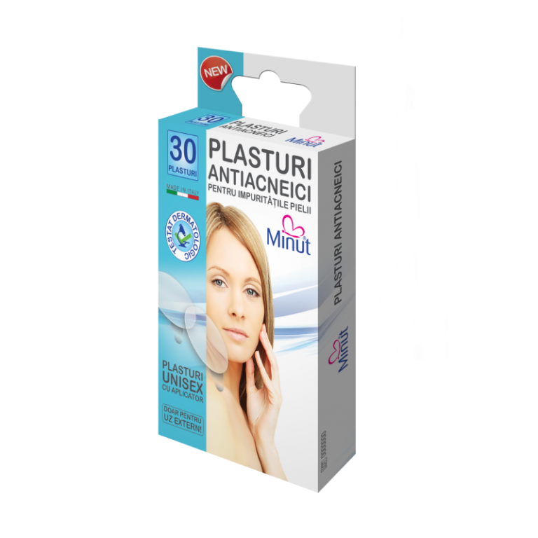 PLASTURI ANTIACNEICI MINUT 30buc/cut