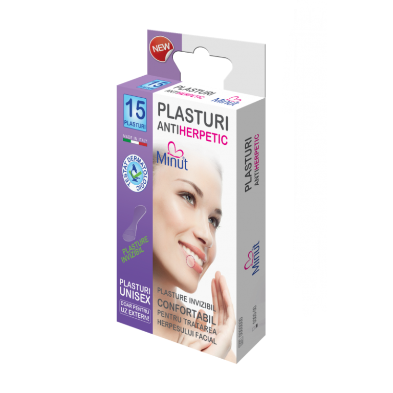 PLASTURI ANTIHERPETIC MINUT 15buc/cut