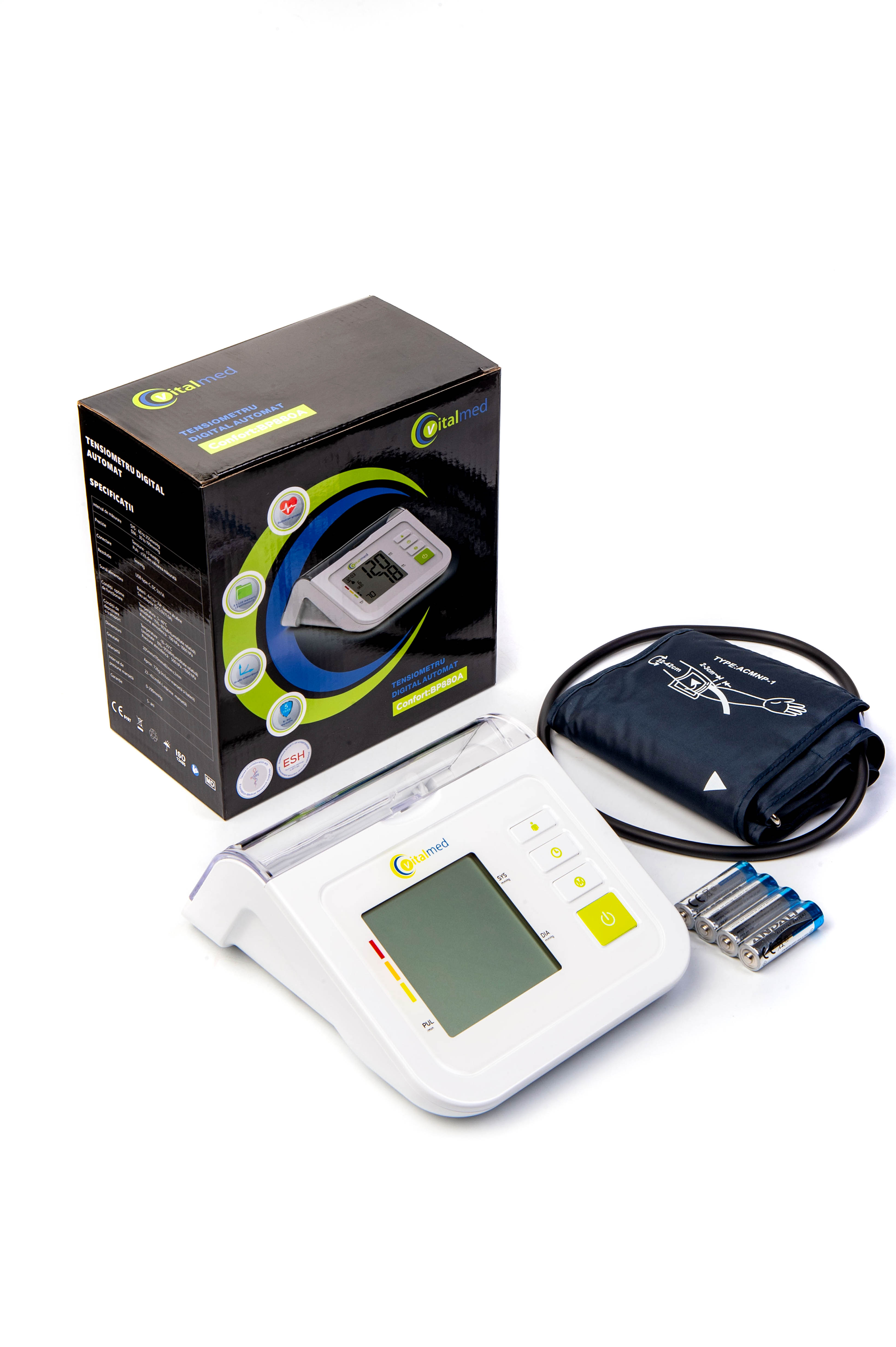 TENSIOMETRU BRAT VITALMED CONFORT BP880A