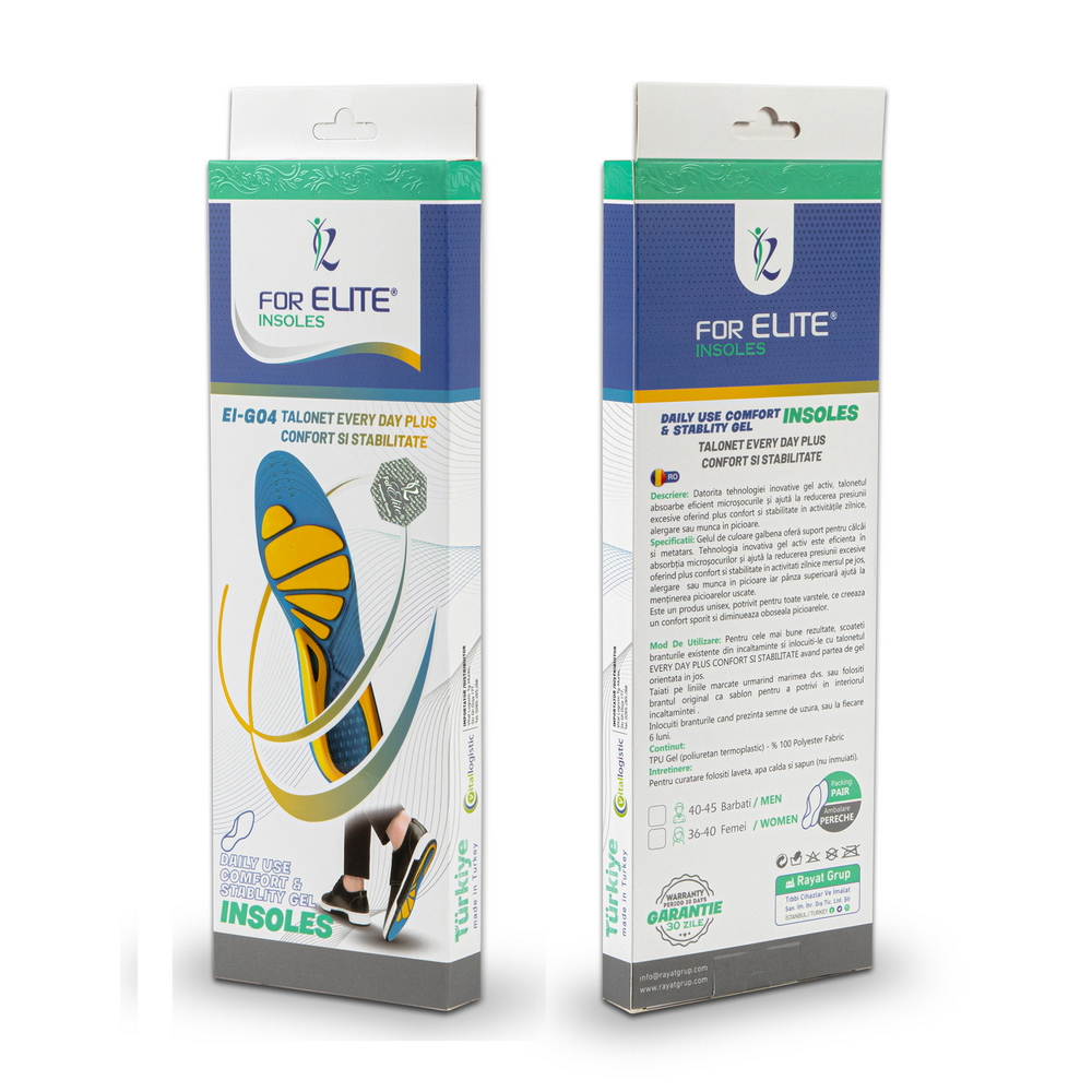 TALONET FORELITE - GEL - PLUS CONF SI STABILITATE |- BARBATI