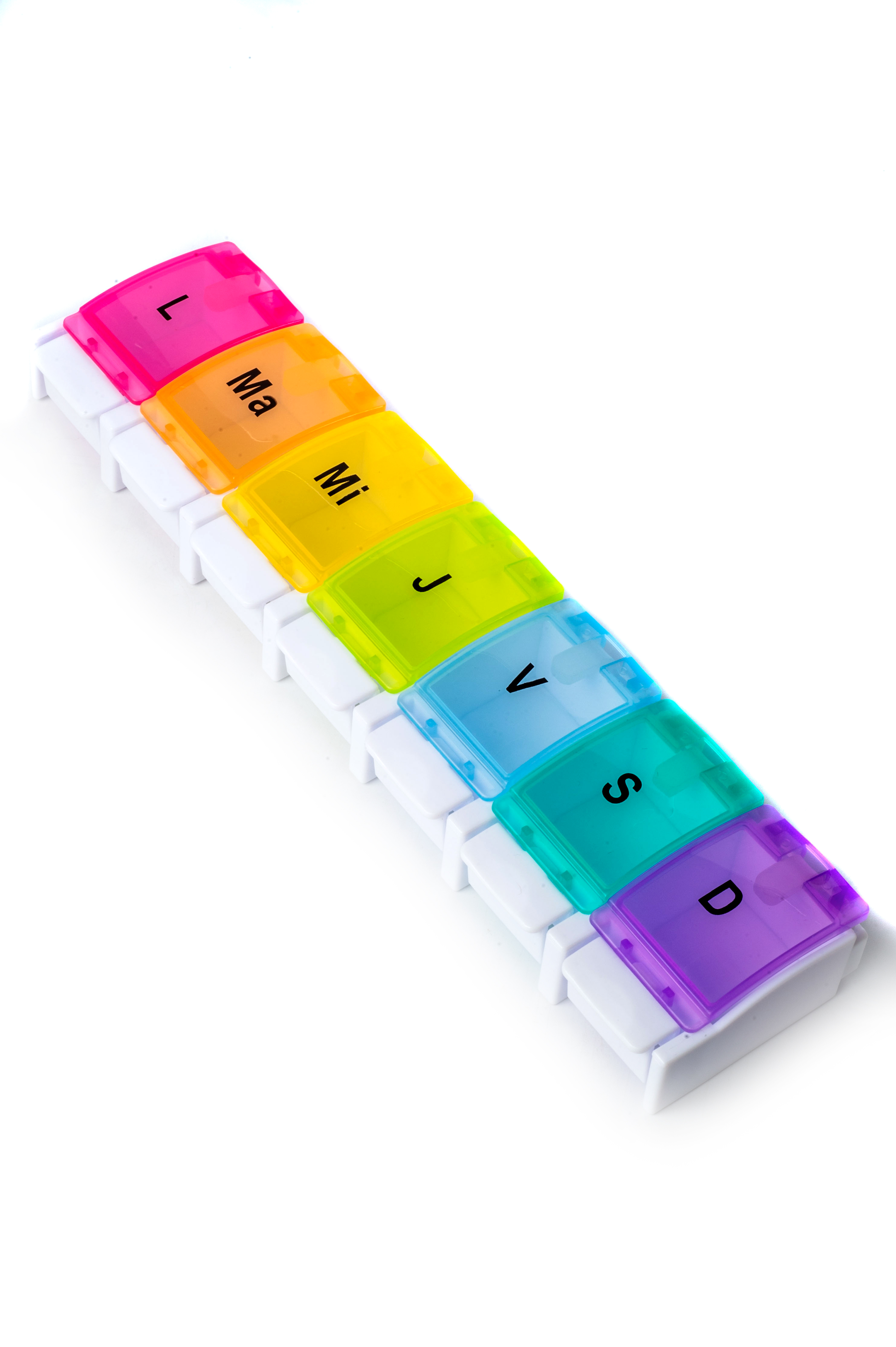 ORGANIZATOR MEDICAMENTE SAPT*1 (colorat)