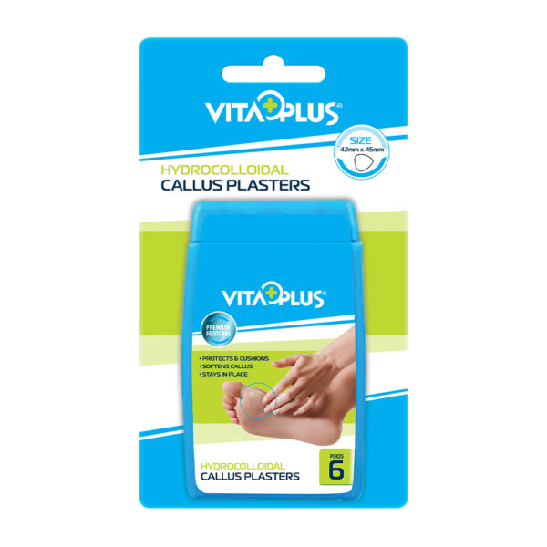 VITAPLUS PLASTURI CU HYDROCOLOID |PT.BATATURI 42*45mm 6buc/cut