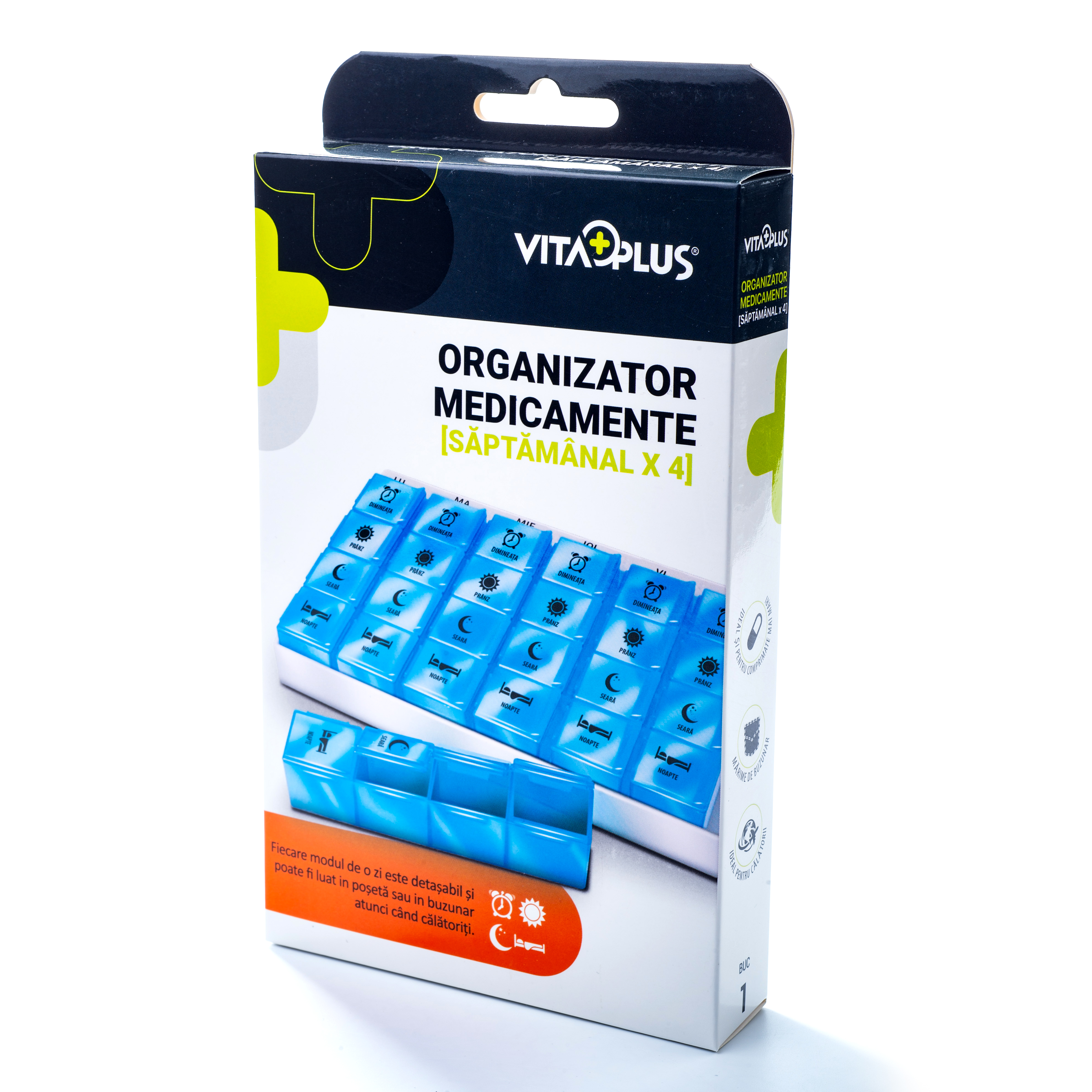 VITAPLUS ORGANIZATOR MEDICAMENTE SAPTAMANAL*4
