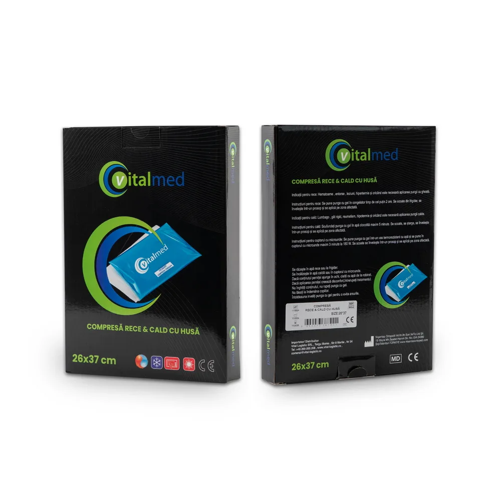 COMPRESA DIN GEL RECE/CALD VITALMED 13X26