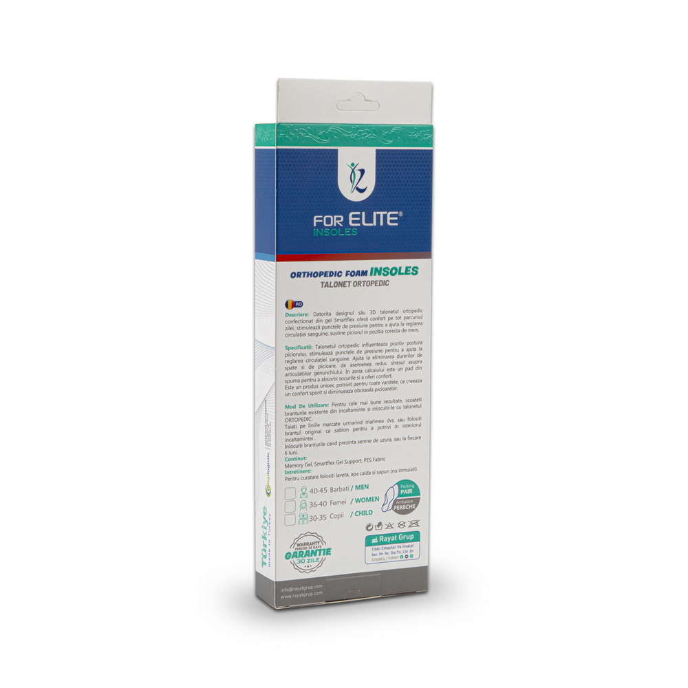 TALONET FORELITE - GEL - ORTOPEDIC - BARBATI