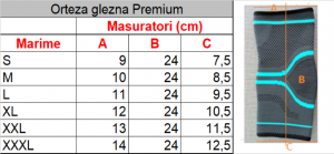 ORTEZA GLEZNA MX HEALTH PREMIUM S
