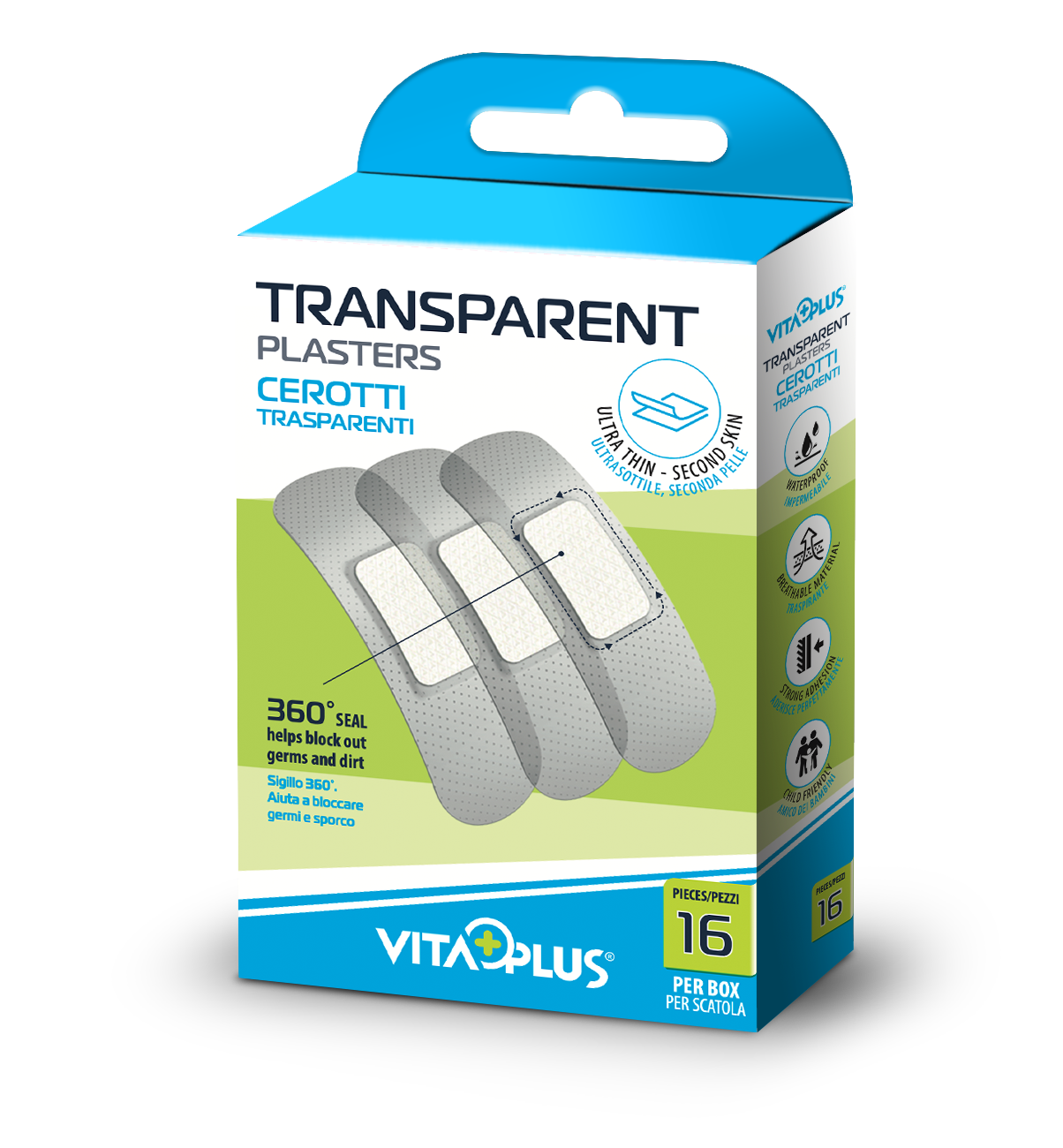 Vitaplus plasturi transparenti - VP61311