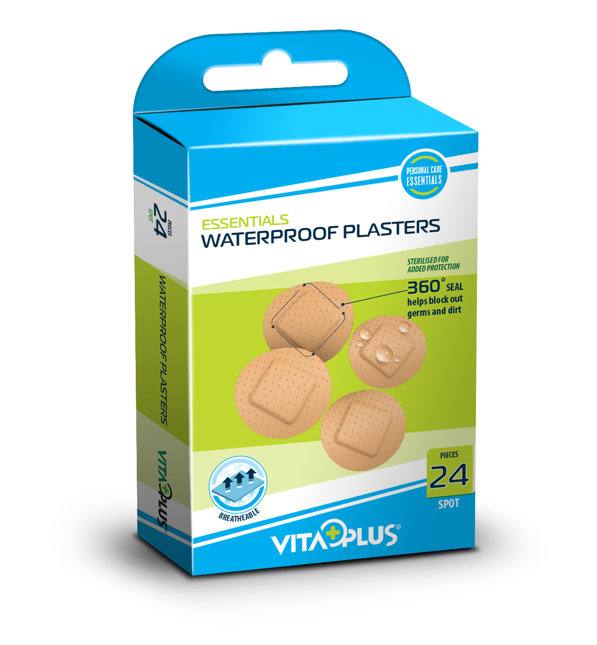 Vitaplus plasturi impermeabili rotunzi - VP61511