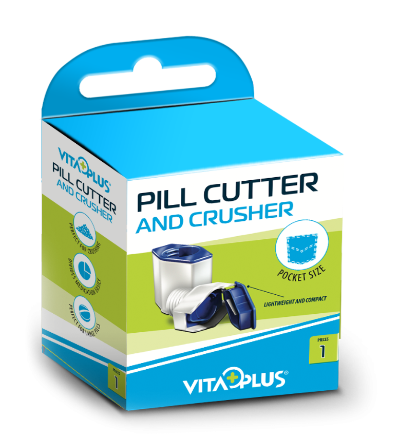 Vita Plus taietor,zdrobitor si cutiuta medicamente - VP64211