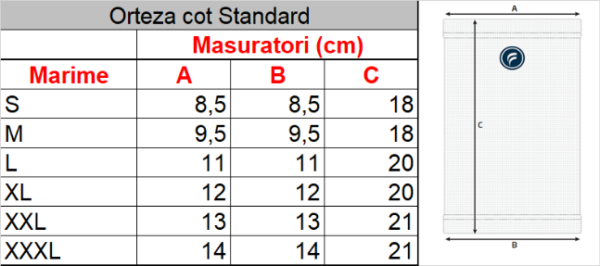 Orteza cot MX Health standard - imagine 3