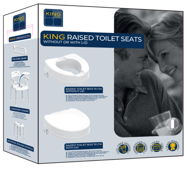 Inaltator WC KING de 15cm cu/fara capac - imagine 6