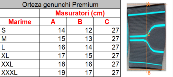 Orteza genunchi MX Health premium - imagine 3