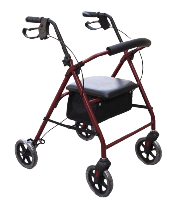 Rolator cu 4 roti - GM 4259 - cu sezut - imagine 2