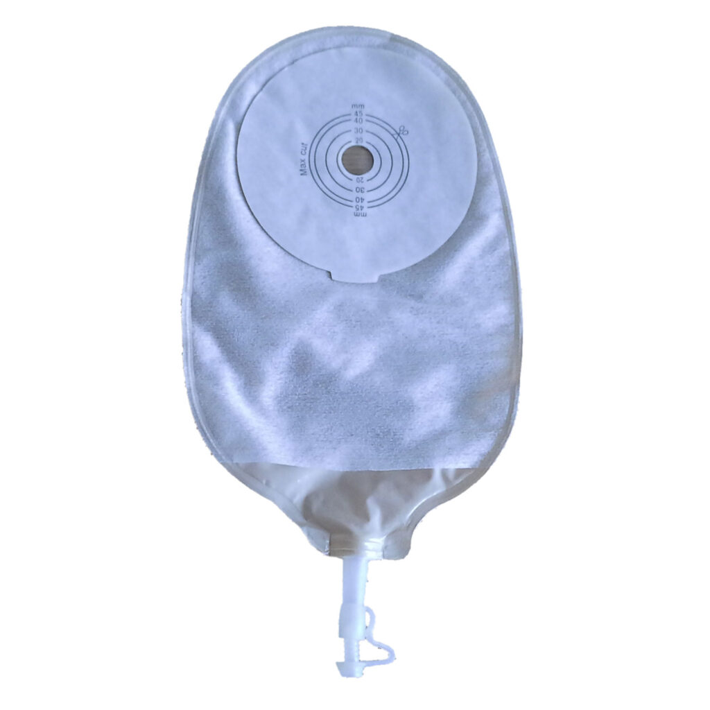 Sistem stomic unitar pentru urostomie transparent - 111245