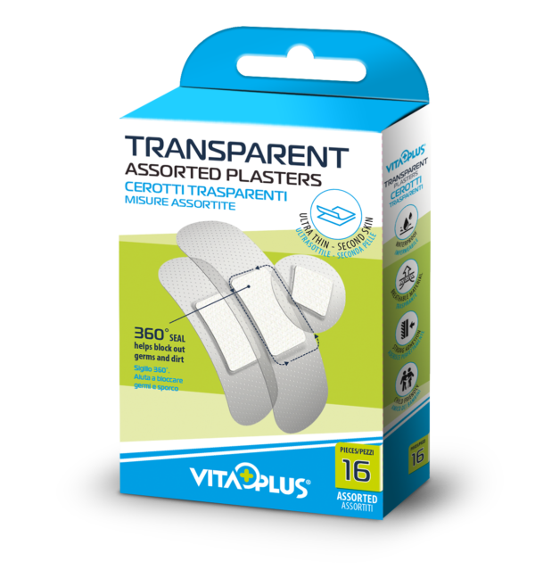 Vita Plus - plasturi transparenti asortati - VP61321