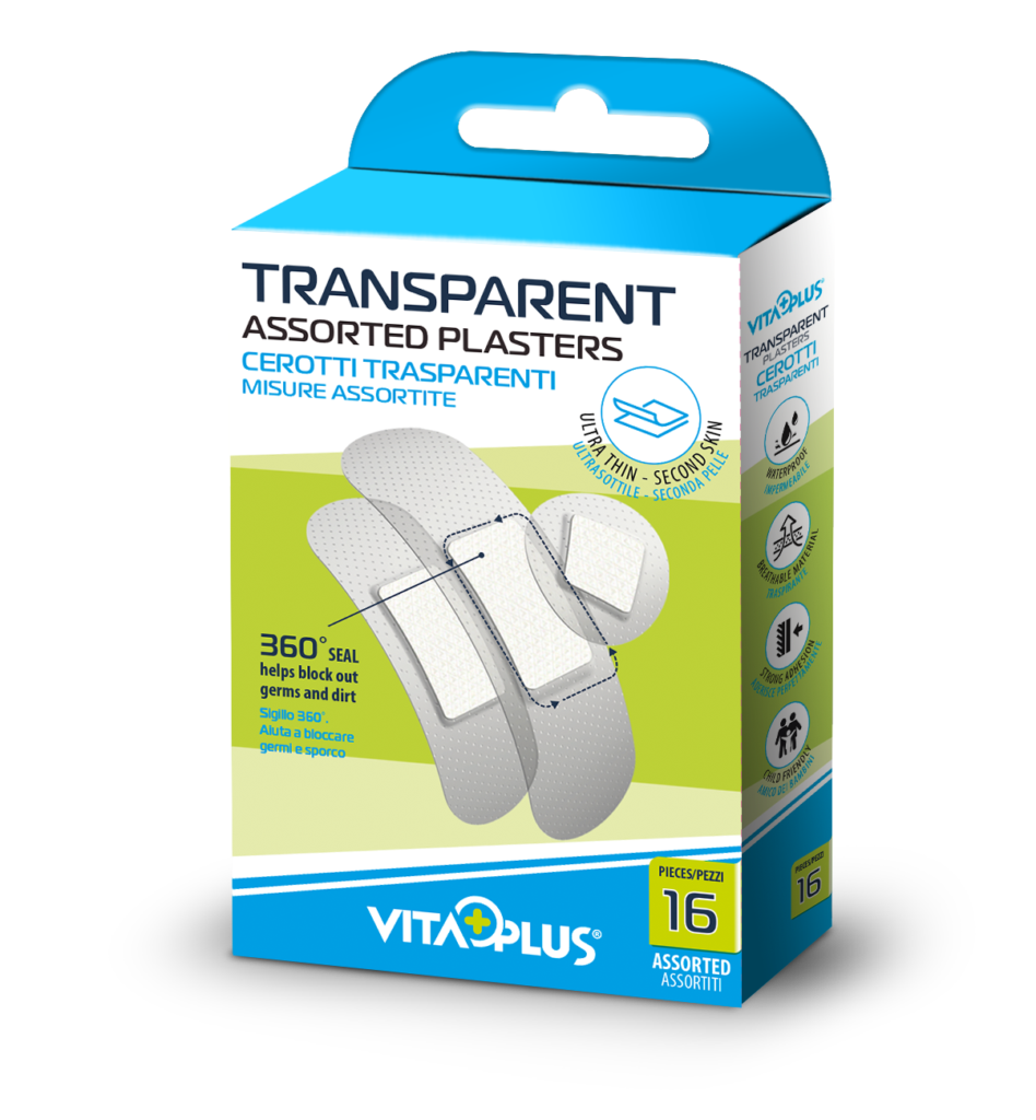 Vita Plus - plasturi transparenti asortati - VP61321