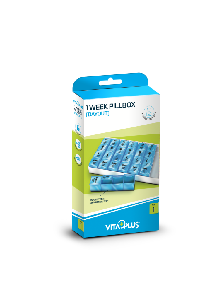 Vita Plus - organizator medicamente saptamanal *4- VP64021