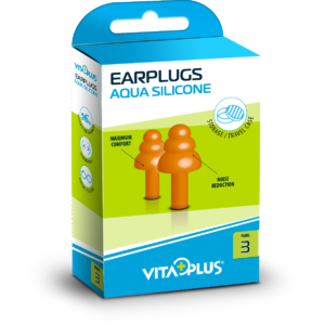 Vita Plus - dopuri urechi silicon (aqua - 3per) - VP66021