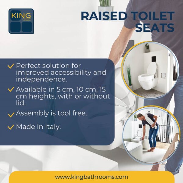 Inaltator WC KING de 10cm cu/fara capac - imagine 10