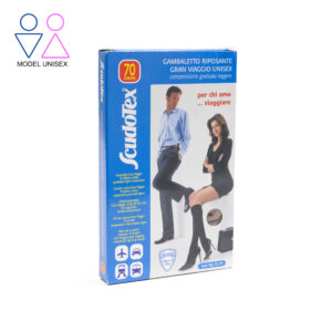 Ciorapi Scudotex 481 100DEN pana la genunchi pentru calatorie unisex