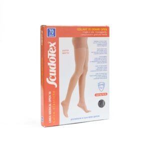 Ciorapi Scudotex 822 70DEN tip dres cu varf deschis
