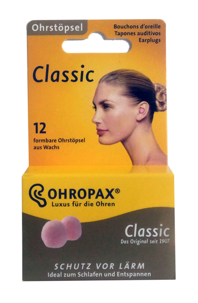Ohropax Classic dopuri din ceara pentru urechi