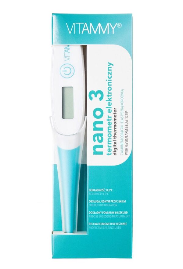 Termometru digital VITAMMY NANO3 varf flexibil - imagine 2