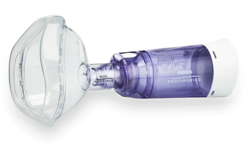 Camera de inhalare cu masca Philips