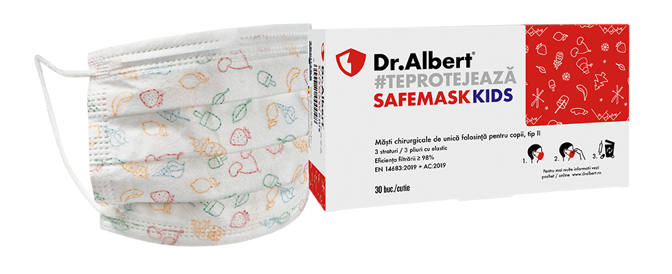 Masca protectie Dr. Albert tip II KIDS