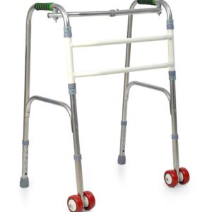 Cadru de mers pliabil/pasitor cu 2 roti VITAL (walker2)