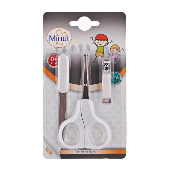 Set manichiura copii 3 piese MINUT