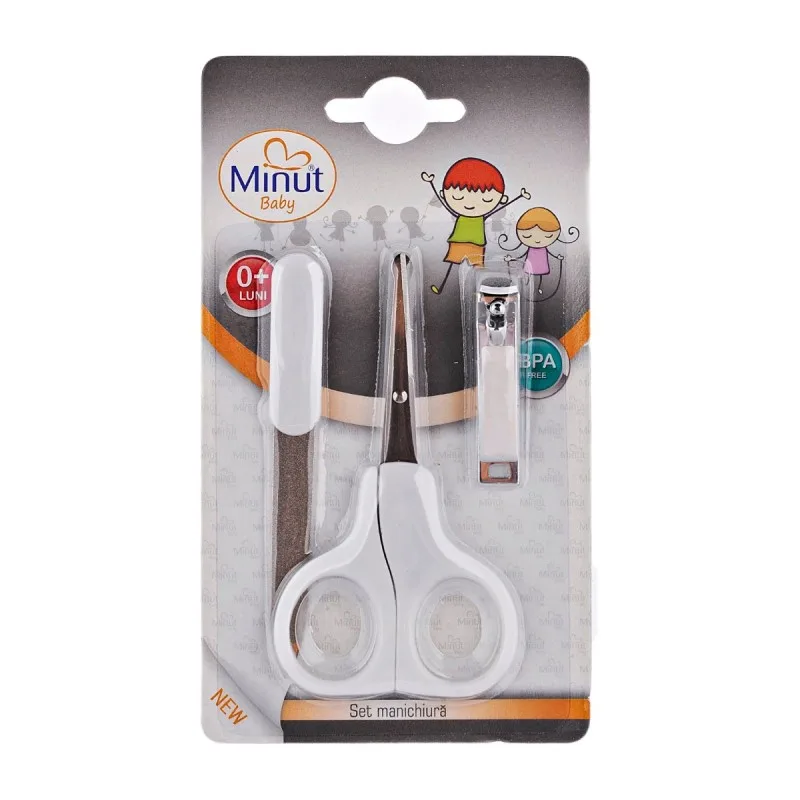 Set manichiura copii 3 piese MINUT