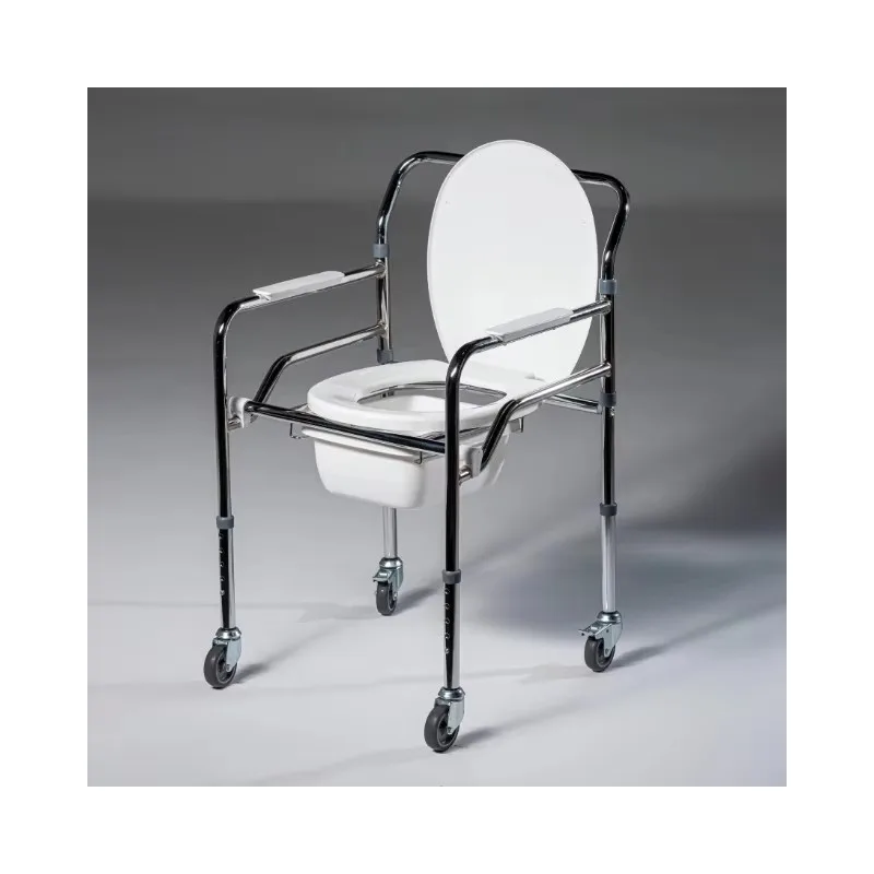 Wc de camera fix/pliabil CROM cu roti