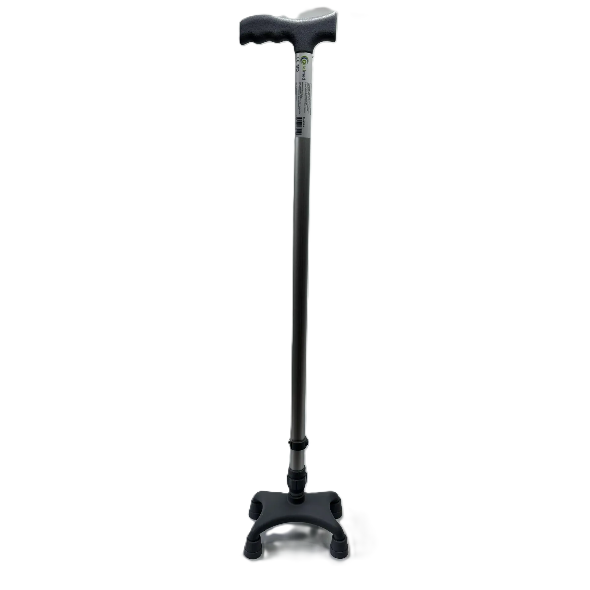 Baston reglabil cu 4 picioare VITALMED (baza ingusta)