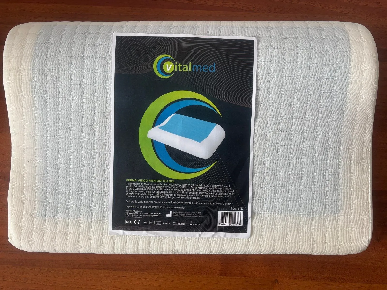 Perna memorie Visco VITALMED cu gel